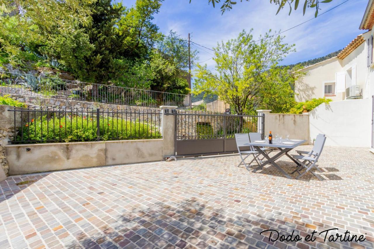 Gorgeous 3 Bedroom House With Ac And Garden - Dodo Et Tartine Le Revest-le-Eaux Exterior foto